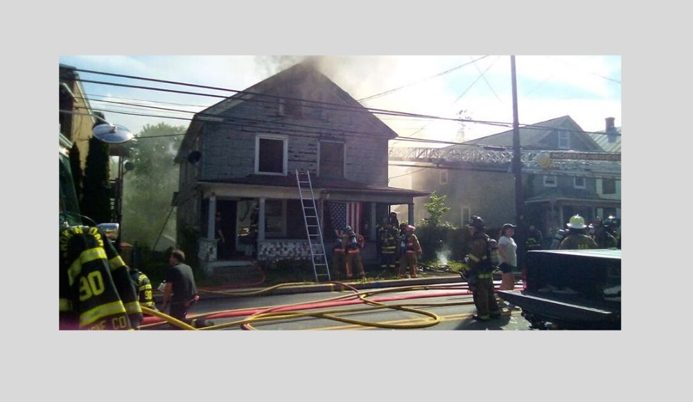 Northumberland fire on Duke Street _ 2020